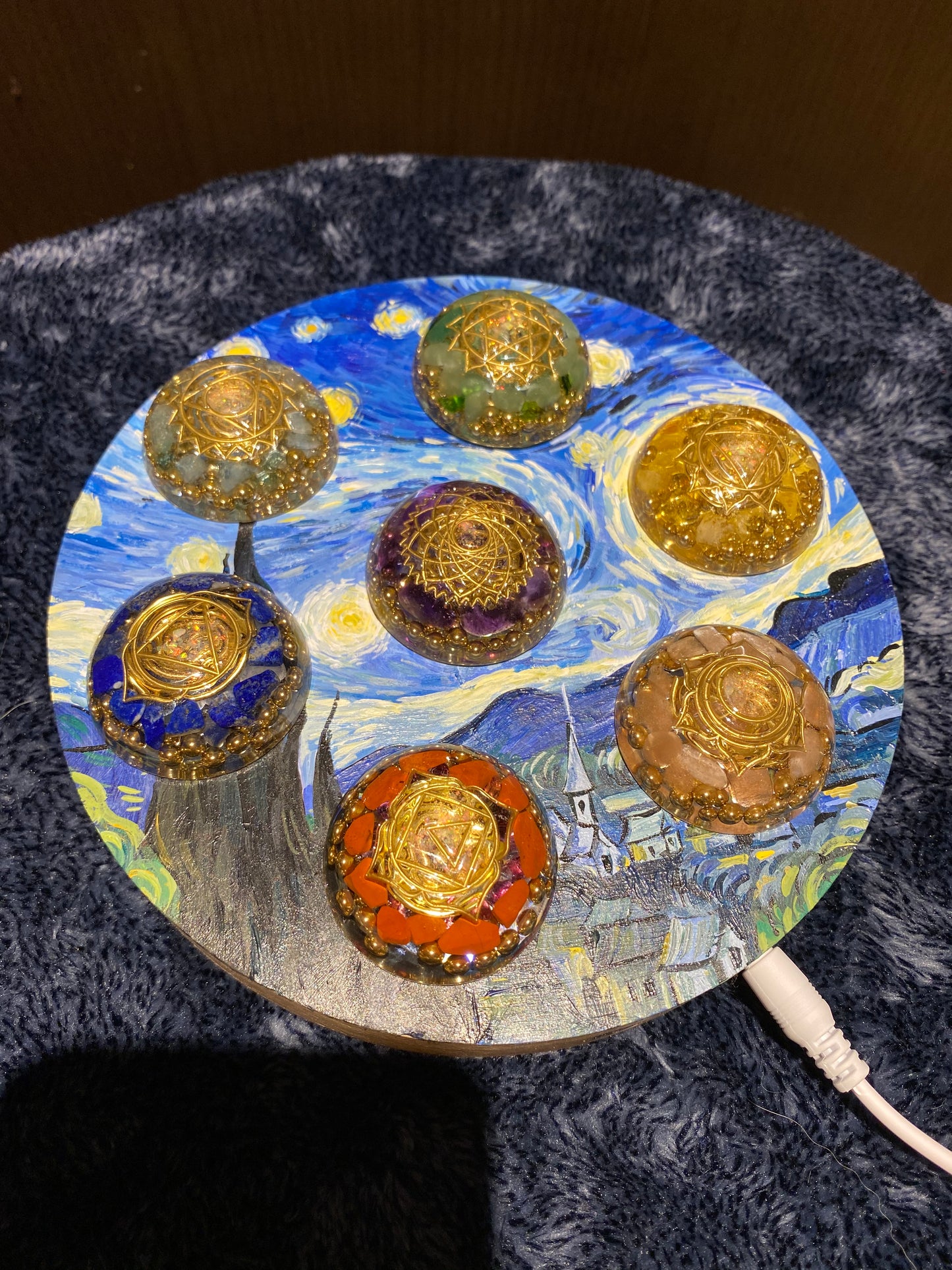 Paquete de Hemisferios de los 7 Chakras